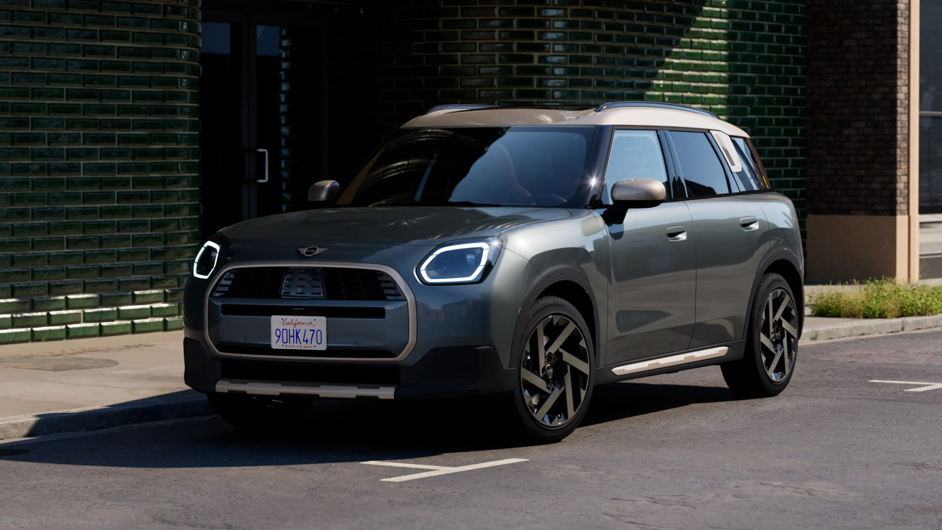Mini Countryman – model shelf - background