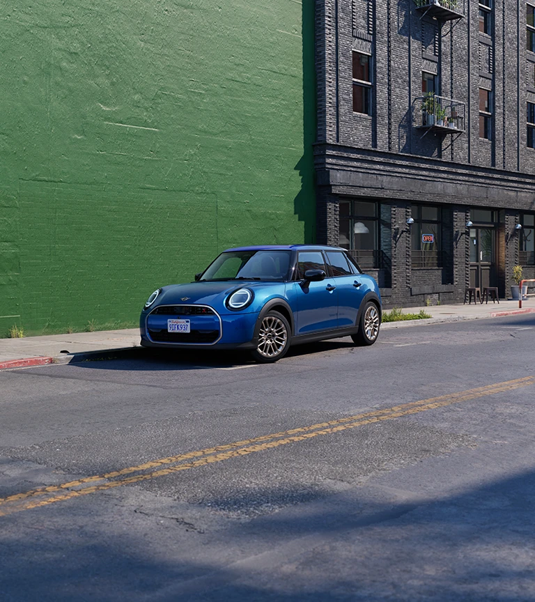 MINI Cooper 5도어 - 측면도 – 아이시 선샤인