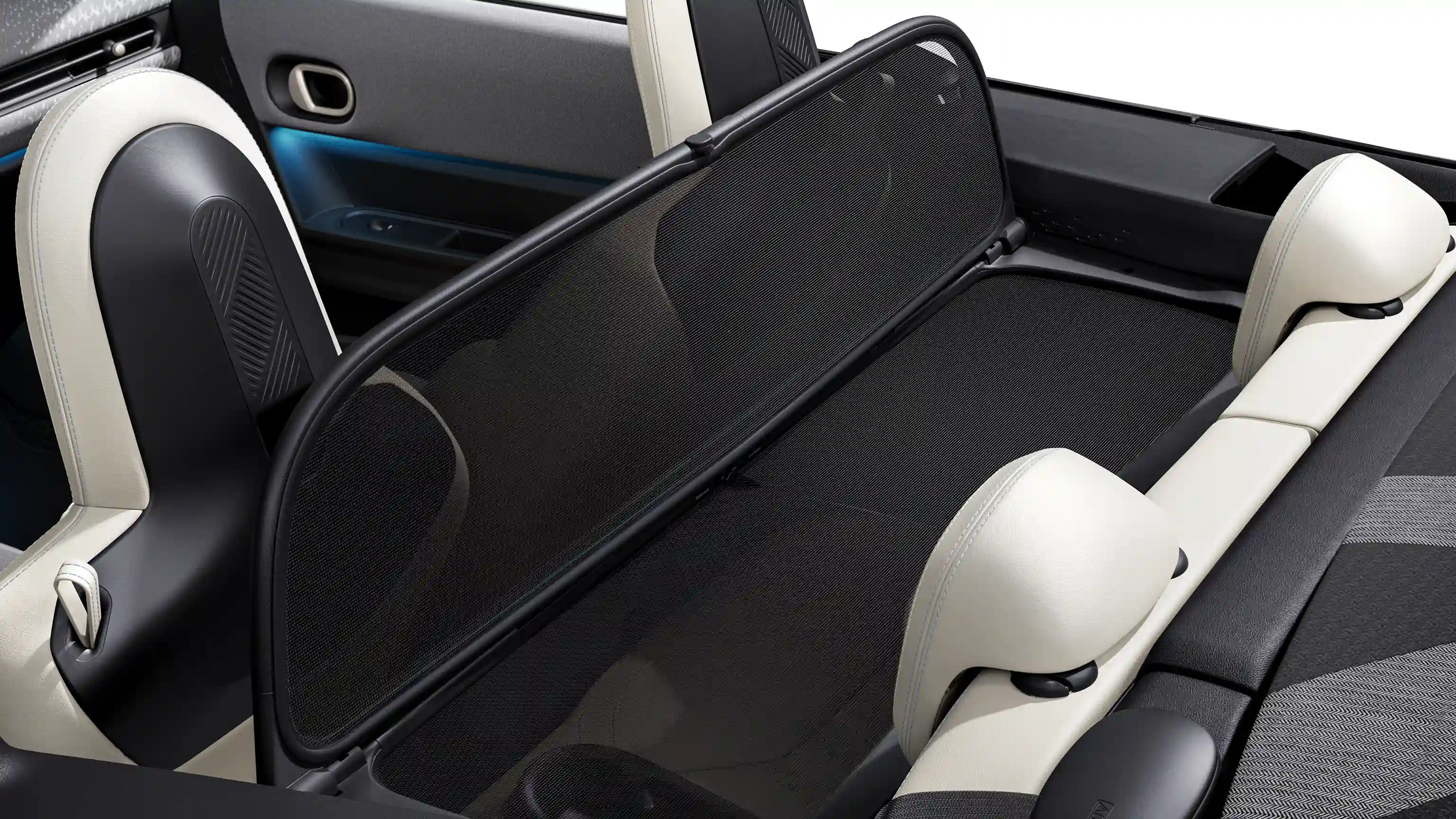 MINI Cooper 컨버터블 - 주행 경험 - 앞유리 및 윈드 디플렉터