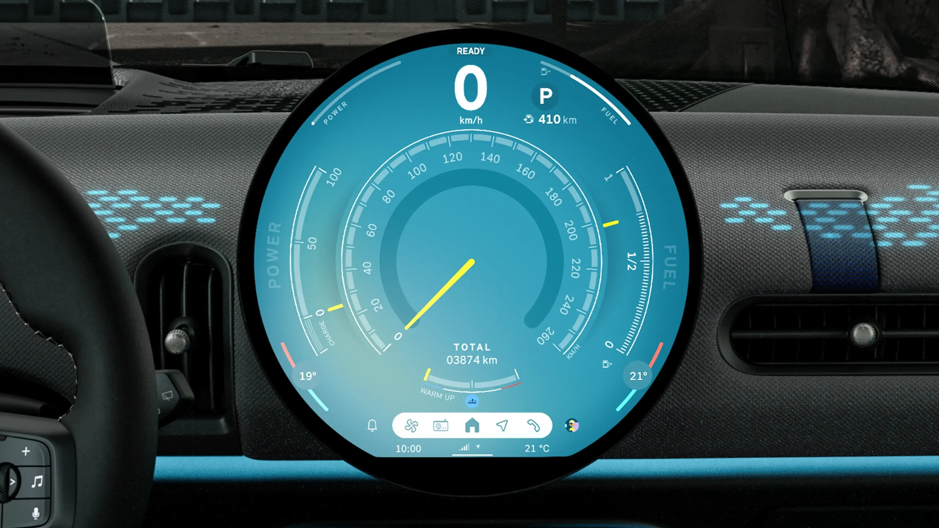 MINI Cooper 컨버터블 - 주행 경험 - 모드 갤러리 - 코어 모드