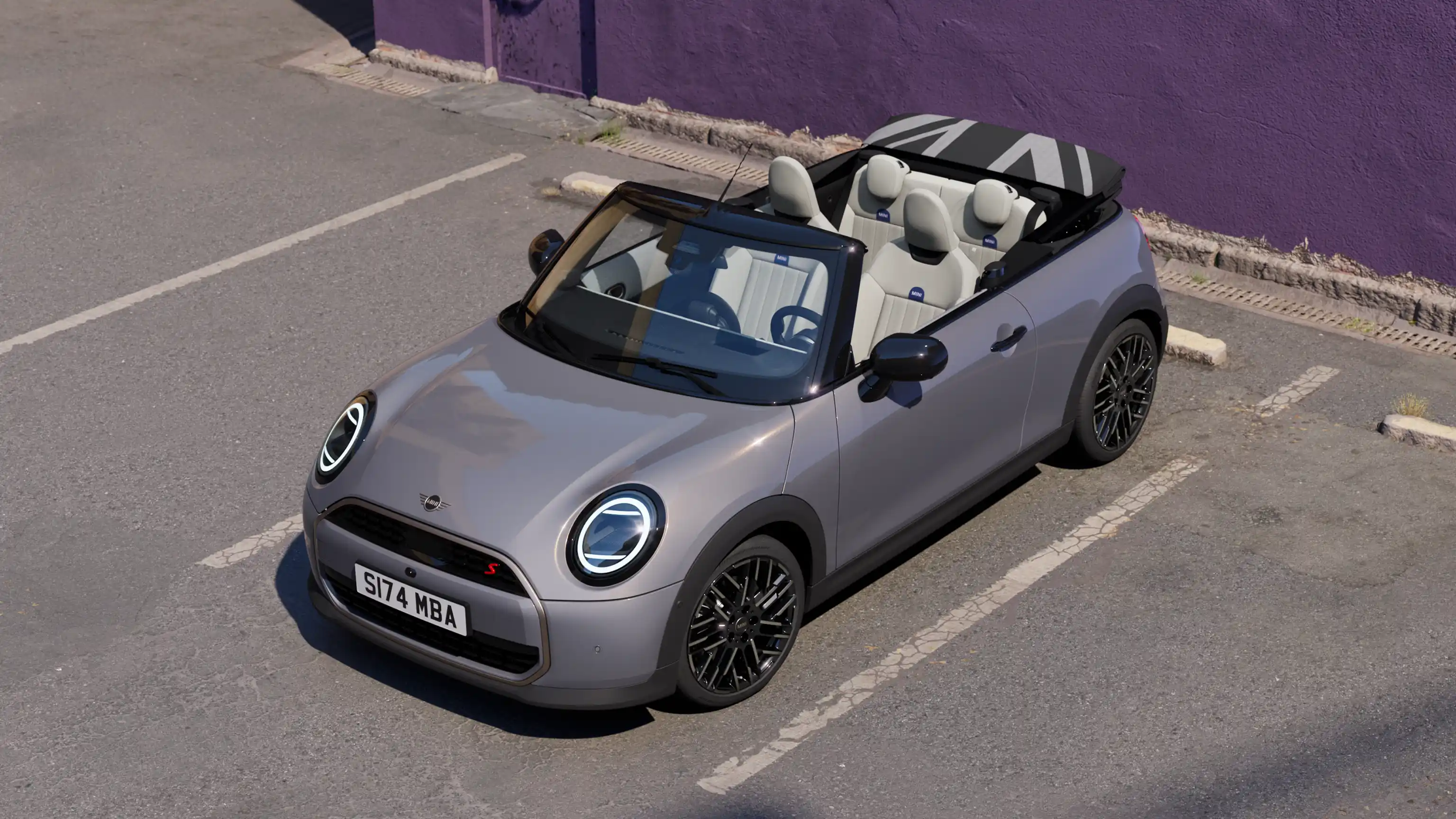 MINI Cooper 컨버터블 - 실내 공간 - 시트 구성