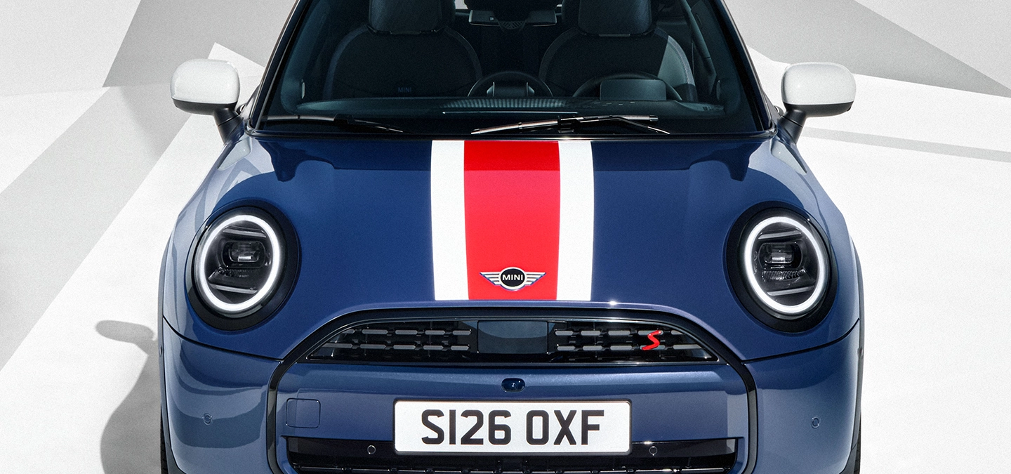 MINI Cooper Oxford Edition 프런트 플랩 그래픽 정면도