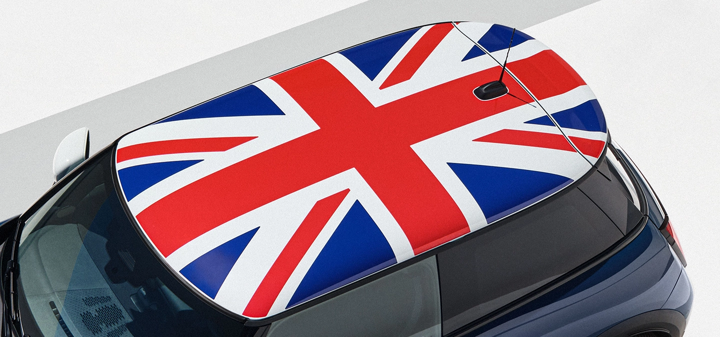 MINI Cooper Oxford 에디션의 평면도.