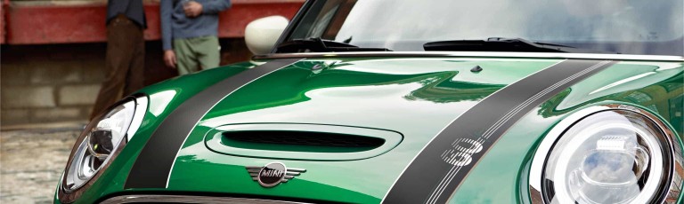 MINI with the new British Racing Green colour