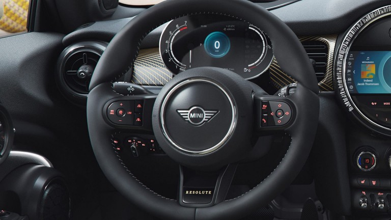 MINI Resolute Edition – steering wheel – Resolute design