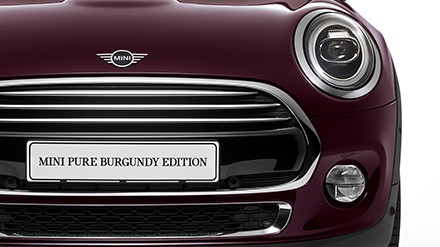 MINI PURE BURGUNDY EDITION EXTERIOR 1