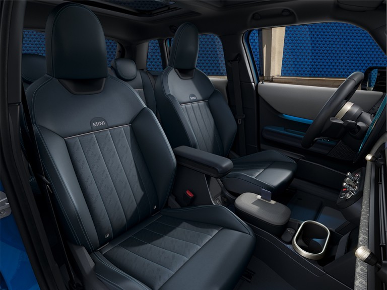 all electric mini cooper interior