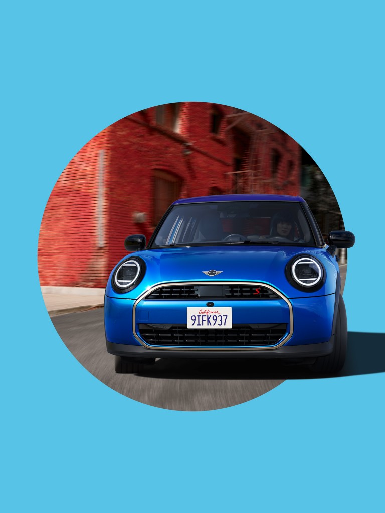 all electric mini cooper exterior