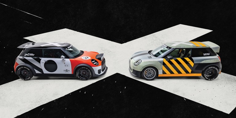 Two worlds. Two cars. Singular enthusiasm.