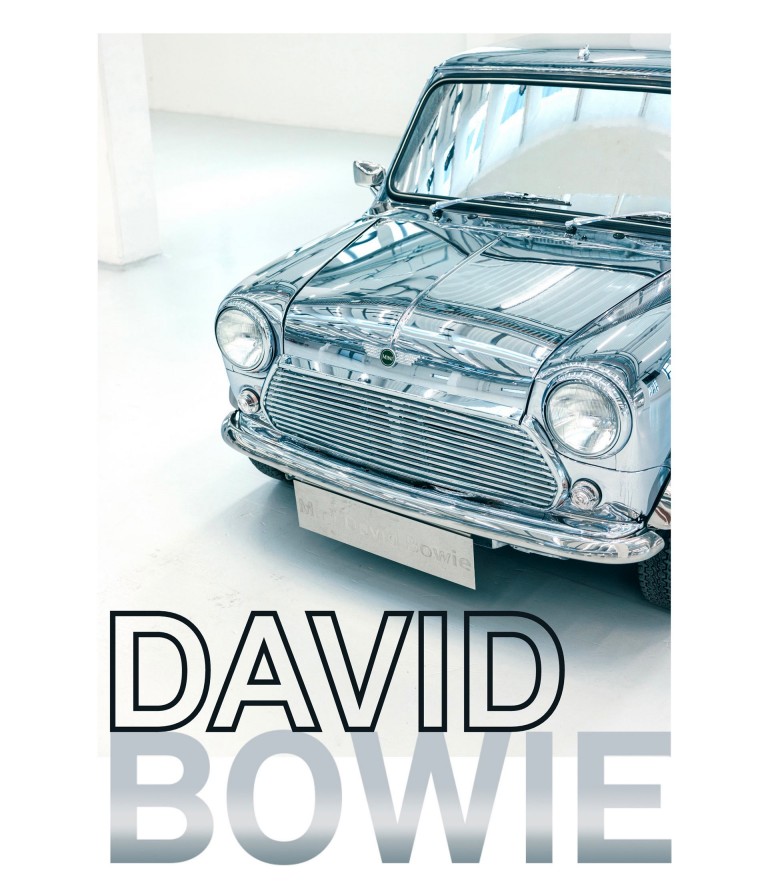  A highlight of the front of the Designer Mini David Bowie.