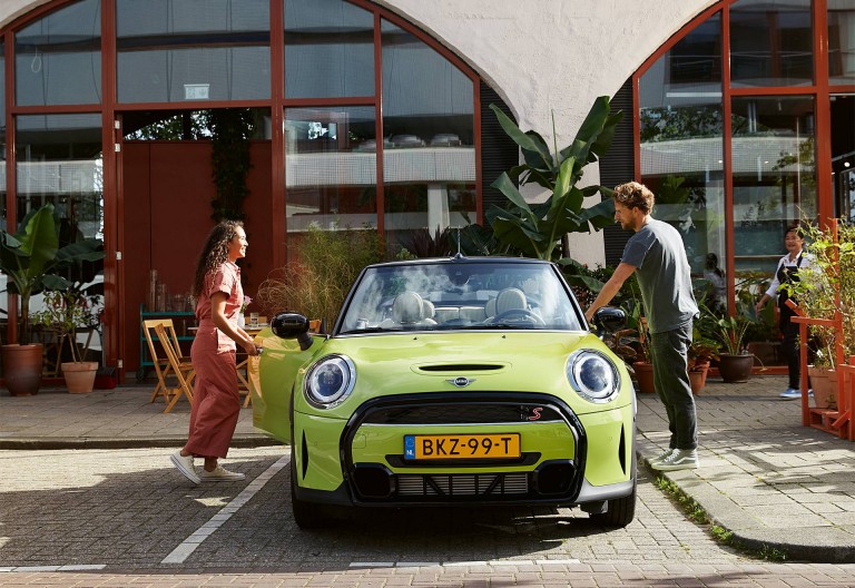 The top of the MINI Cooper S "Red Mudder" by Dsquared2.