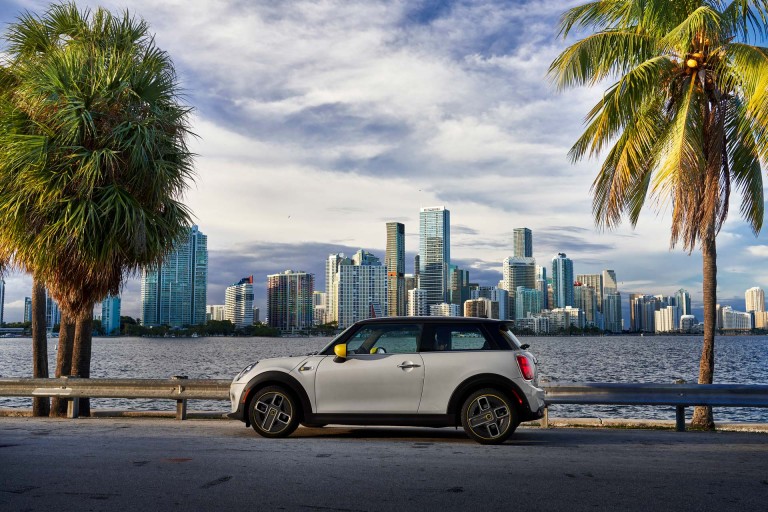The top of the MINI Cooper S "Red Mudder" by Dsquared2.