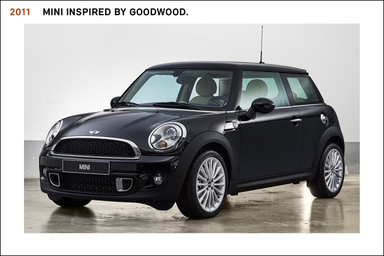 Featuring white silver metallic paint and 17-inch alloy wheels, among other striking visual features, the MINI Soho, released in 2011, was named after the trendy London district.
