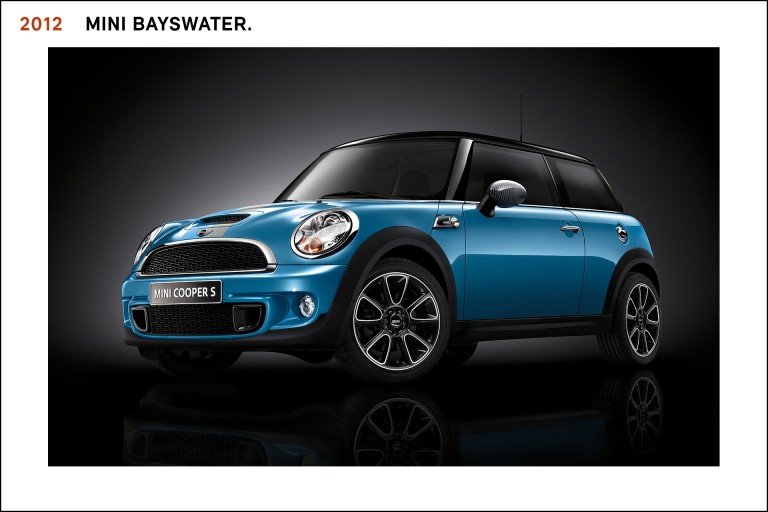 The sporty MINI Bayswater, also created for the 2012 London Olympic Games.