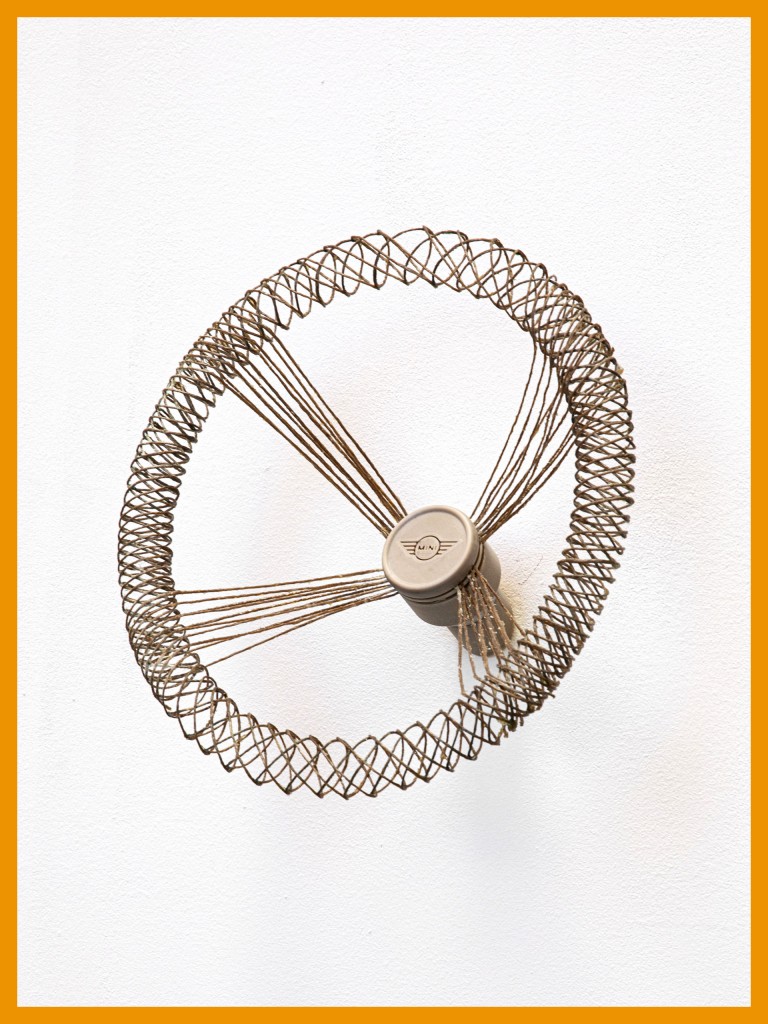 Carolin Schalke's steering wheel design for MINI.