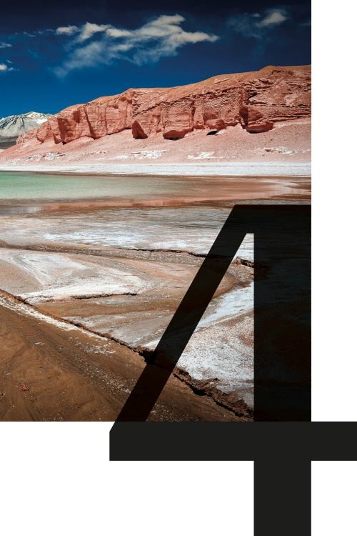 Aufnahme einer atemberaubenden Landschaft. Die BMW Group rückt Ressourcenschonung, Nachhaltigkeit sowie Transparenz zur Herkunft und zum nachhaltigen Abbau des Materials Lithium ins Zentrum ihrer Unternehmensausrichtung.