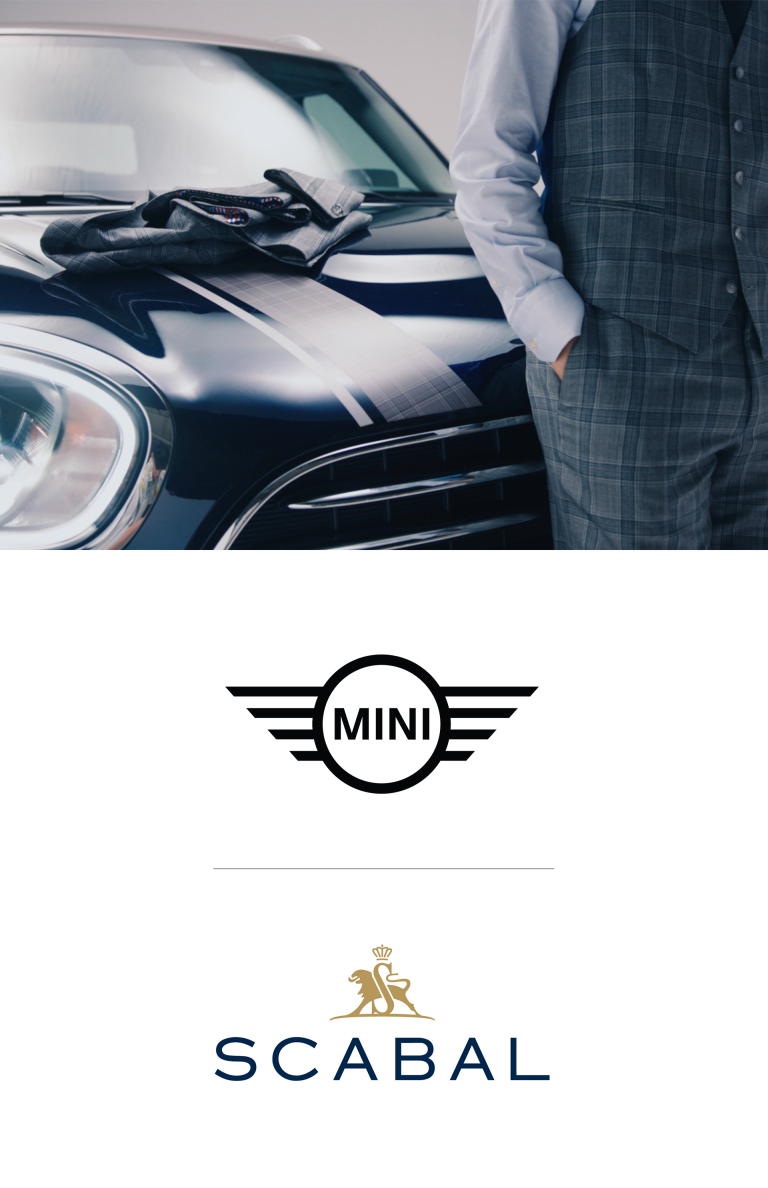 MINI Convertible Sidewalk Edition – 블루 & 블랙 - 사이드뷰